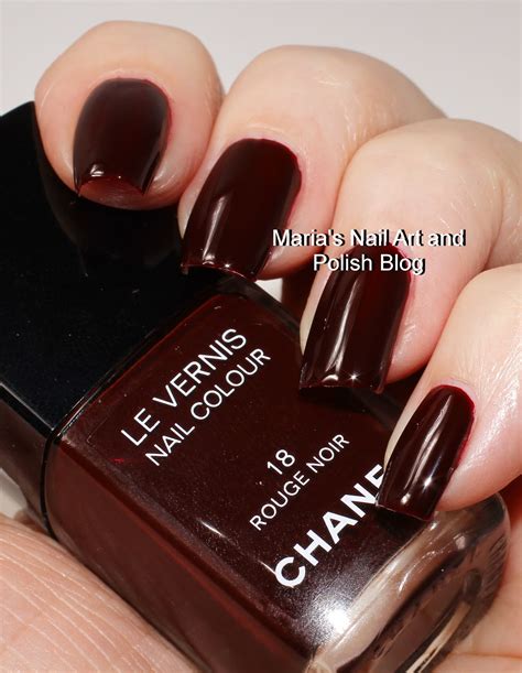 chanel rouge noir